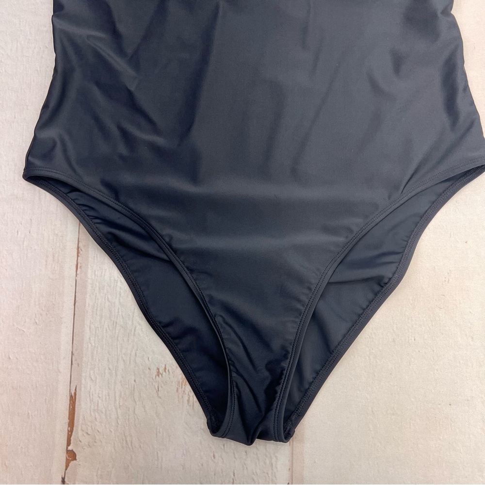 NWT Women's Asymmetrical Cutout One Piece Swimsuit SIZE XL - Picture 8 of 16